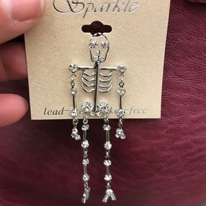 Sparkle Skeleton pin